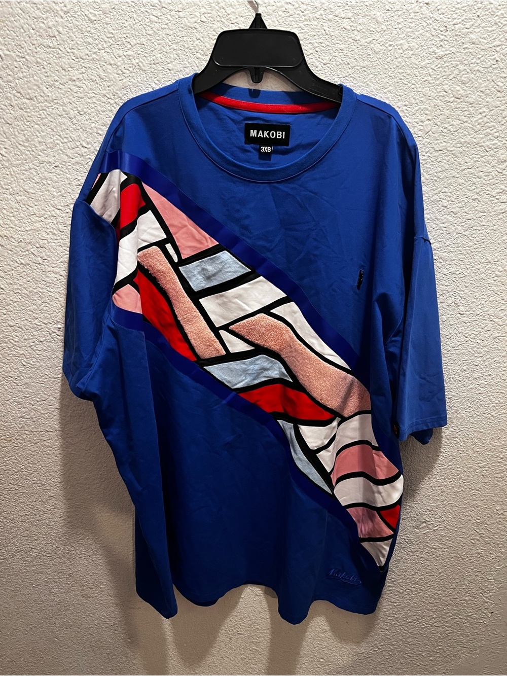 Makobi Royal Blue Short-Sleeve Graphic Tee
